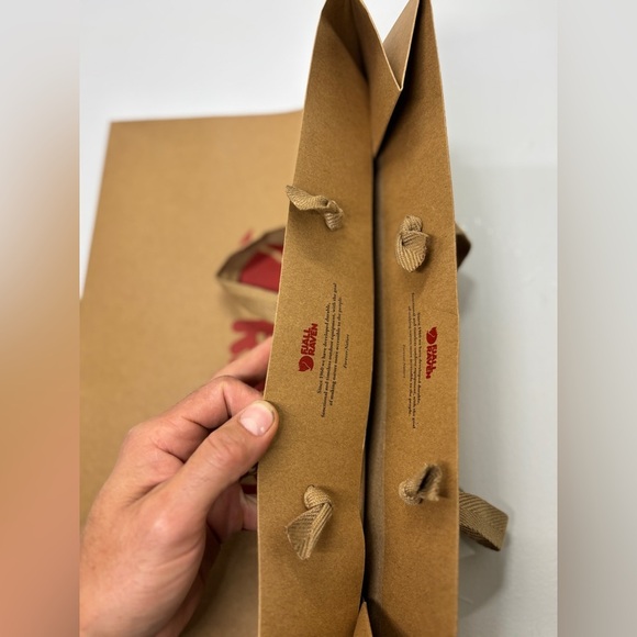 Fjällräven Brown Paper Shopping Bag - Picture 6 of 6